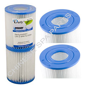 (140mm) SC770 LAY Z SPA Replacement Filters (PAIR)