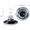 LVJ 4.5 inch Roto Chrome Jet Crystal Series